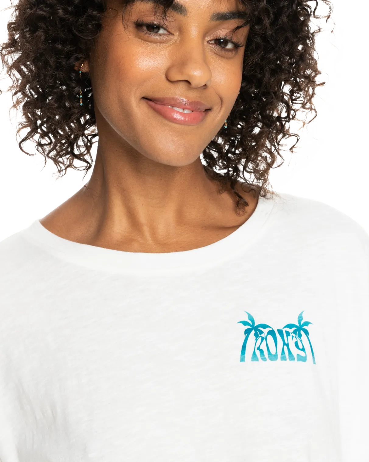Backside Sun T-Shirt W23 in Snow White