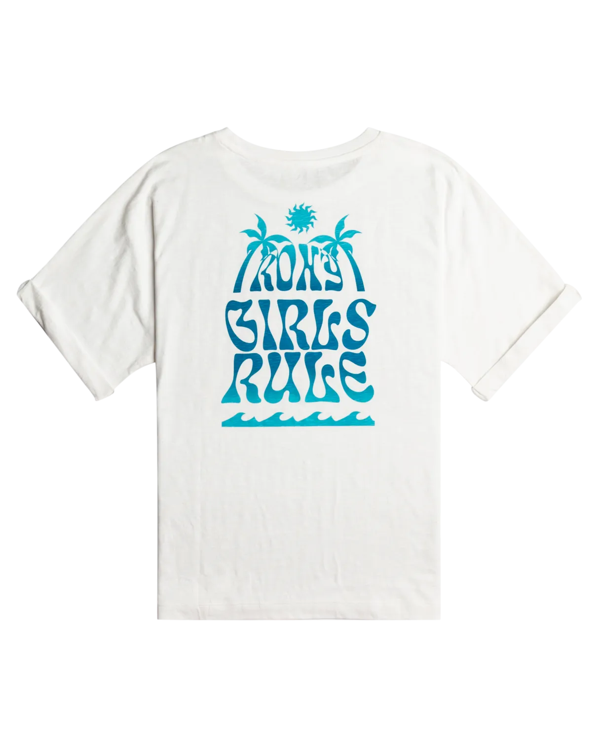 Backside Sun T-Shirt W23 in Snow White