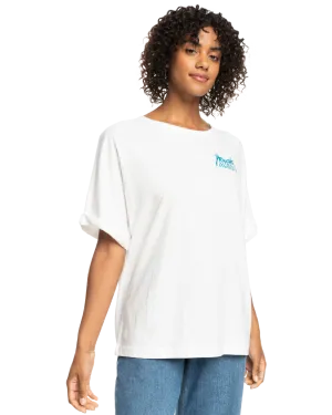 Backside Sun T-Shirt W23 in Snow White