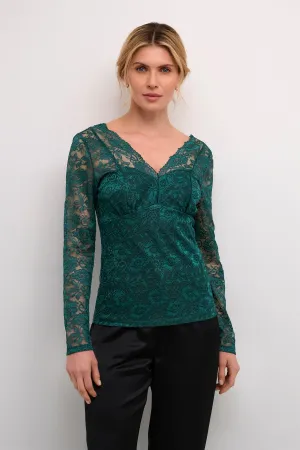Cream Glaze Blouse w/Lining