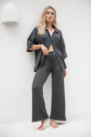 EARTH DAYS PANTS - CHARCOAL