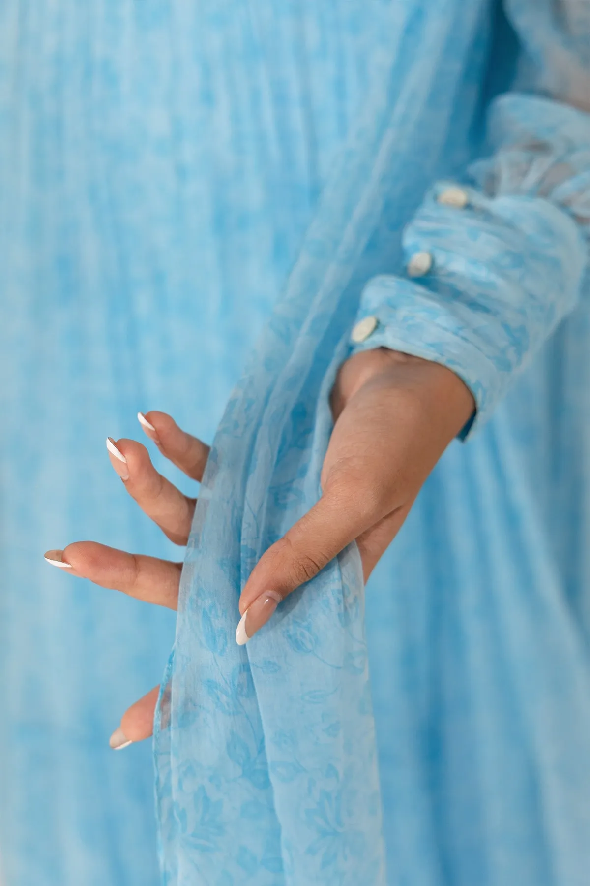 Himalayan Poppy Wrap-Around Maxi Dress