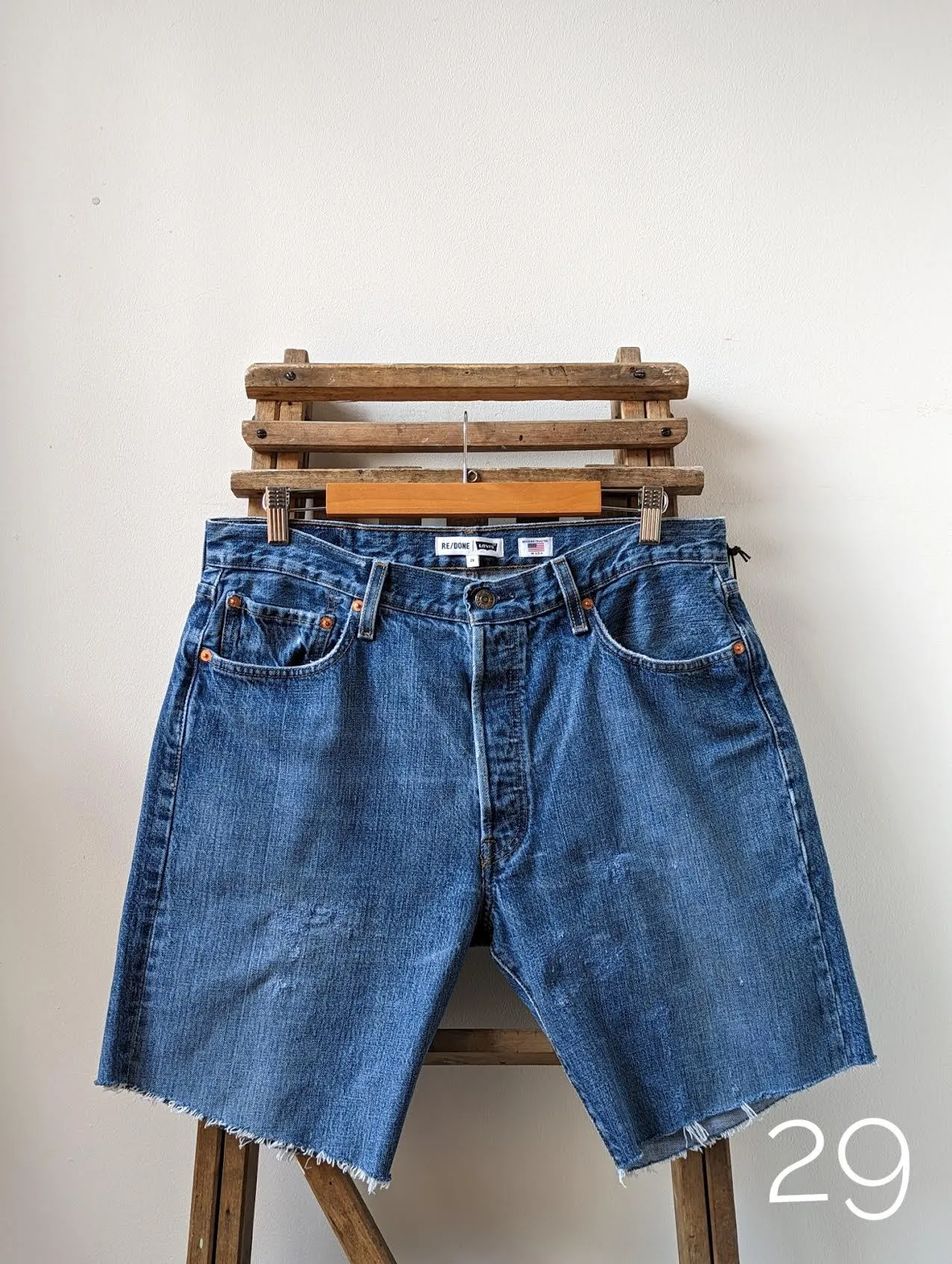 Levi's 501 Denim Boyfriend Shorts