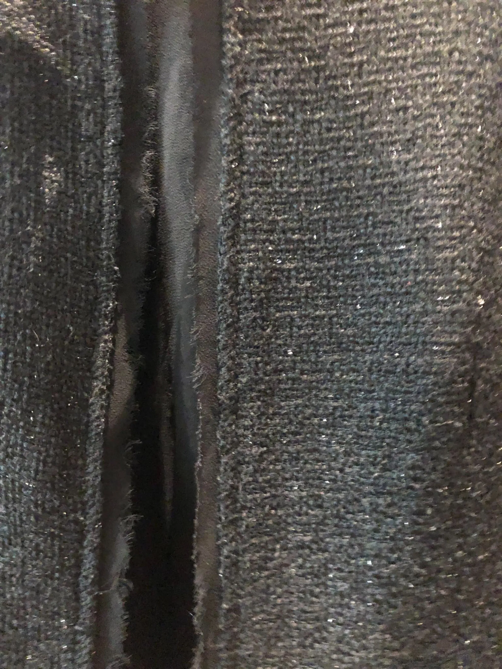 Maison 123 Black Glittery Jacket