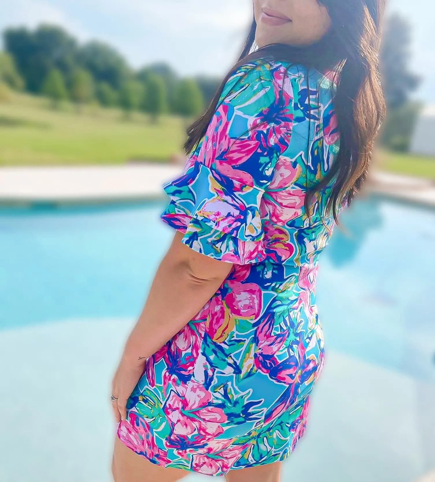 Tropical Night Out Dress