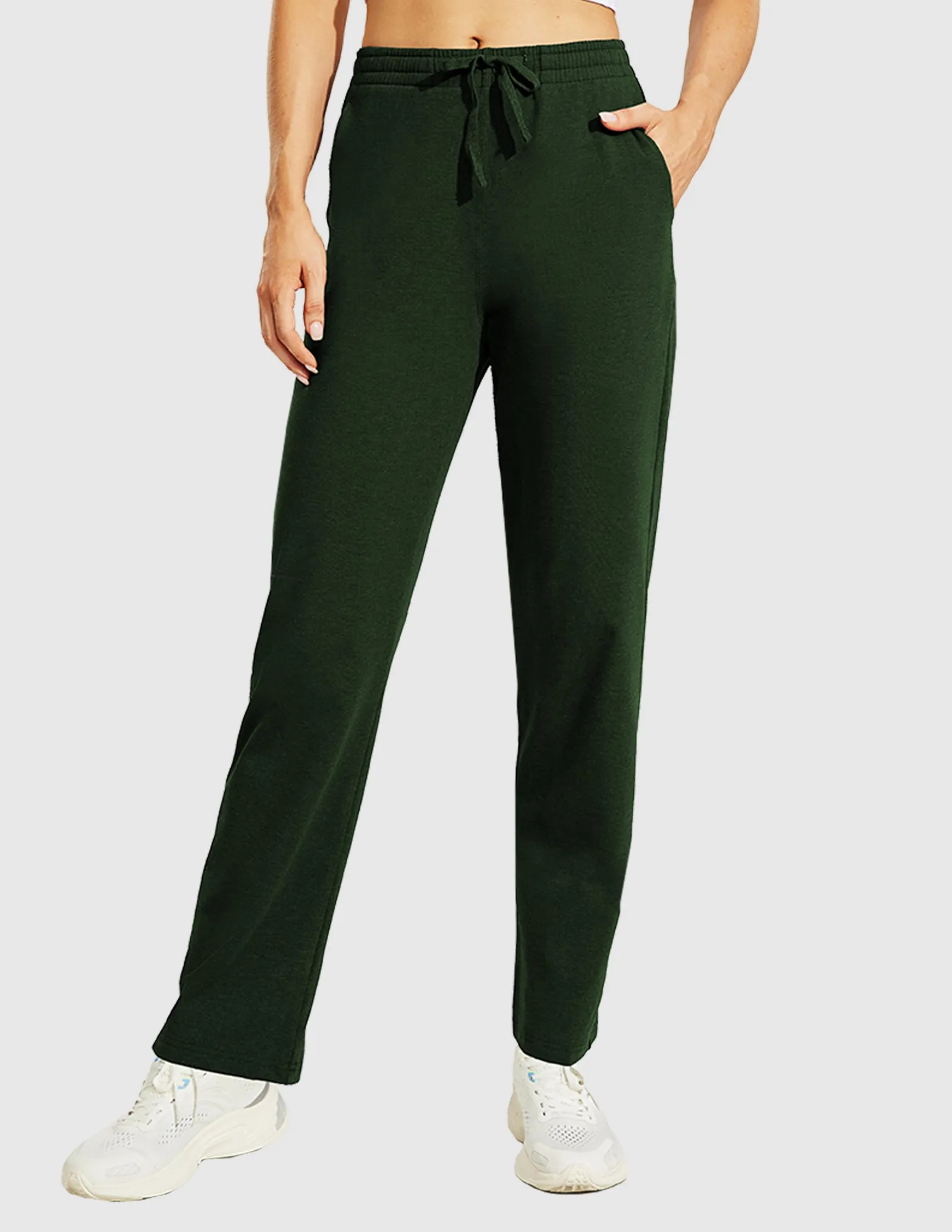 Women's Cotton Sweatpants Casual Drawstring Pants