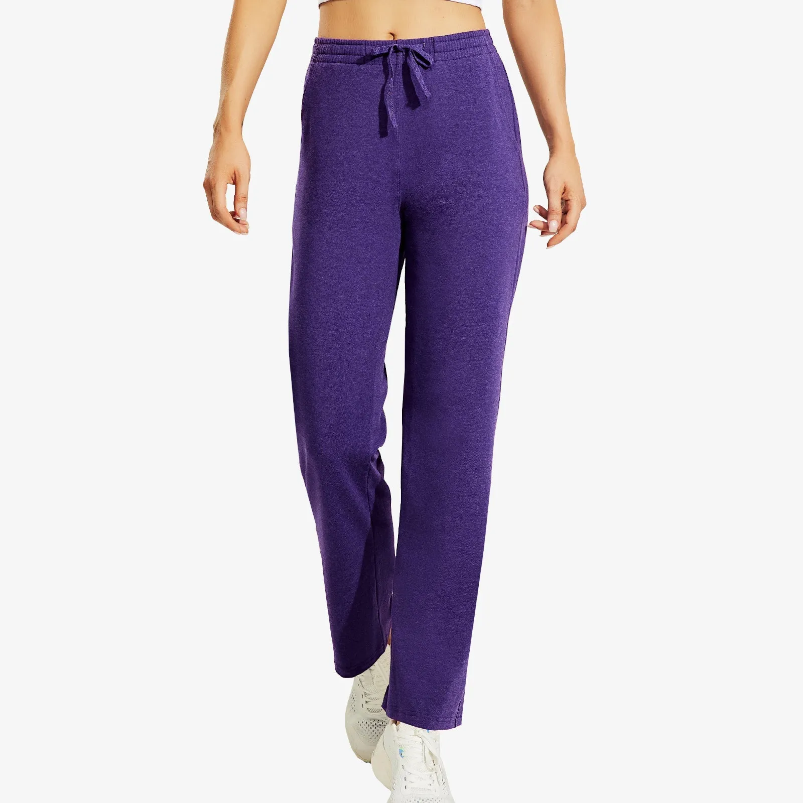 Women's Cotton Sweatpants Casual Drawstring Pants